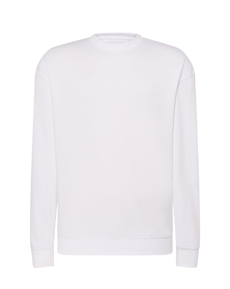 Sudadera cuello redondo 8030 - Blanco - delantera