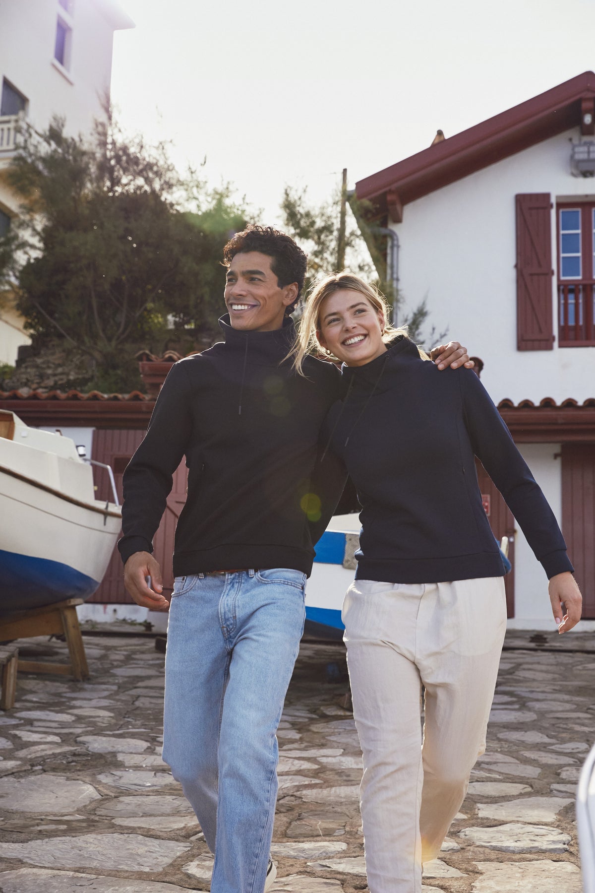 021023 SUDADERA HOBART CUELLO ALTO WOMAN