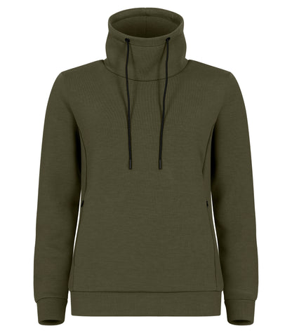 021023 SUDADERA HOBART CUELLO ALTO WOMAN