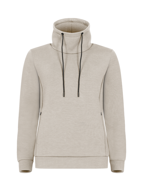 021023 SUDADERA HOBART CUELLO ALTO WOMAN