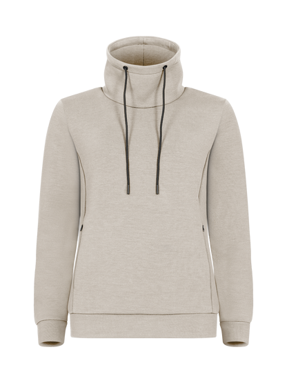 021023 SUDADERA HOBART CUELLO ALTO WOMAN