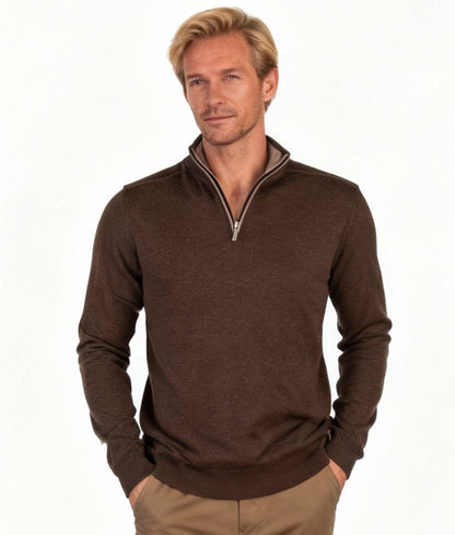 SUETER CUELLO POLO CREMALLERA, SERIE 230