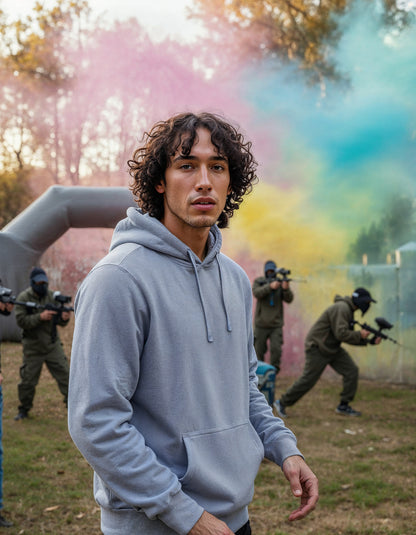 3440010 SUDADERA HOODIE UNISEX 350GR - DF CREACION