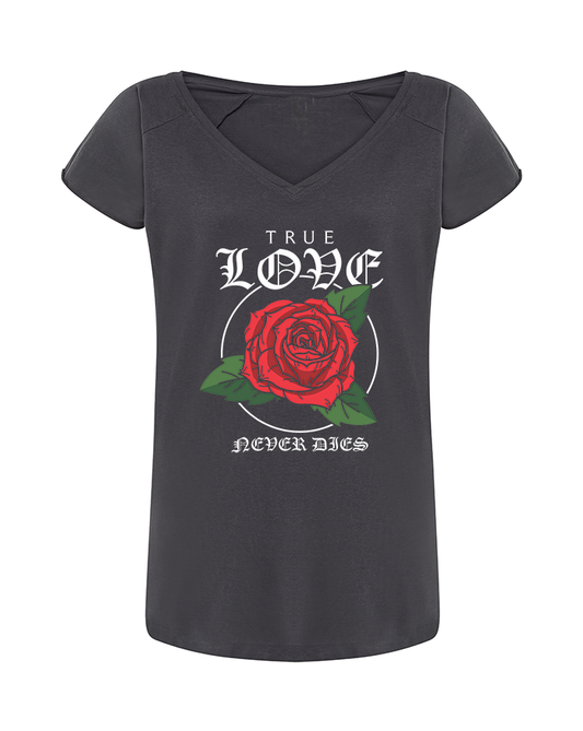 4010S Camiseta Mujer Cuello Pico  Verano 2025 - DF CREACION