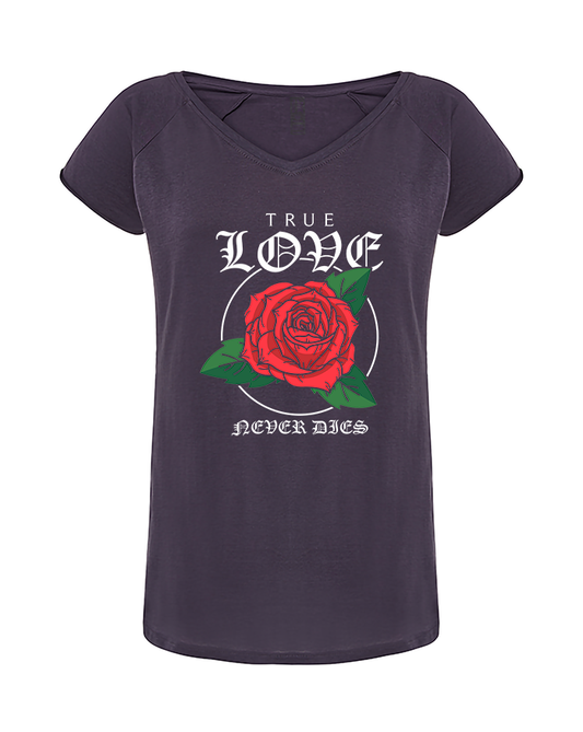 4010S Camiseta Mujer Cuello Pico  Verano 2025 - DF CREACION