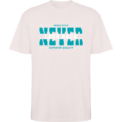 6001BU Camiseta Oversize Estilo Urban – Cuello Redondo Hombre - DF CREACION