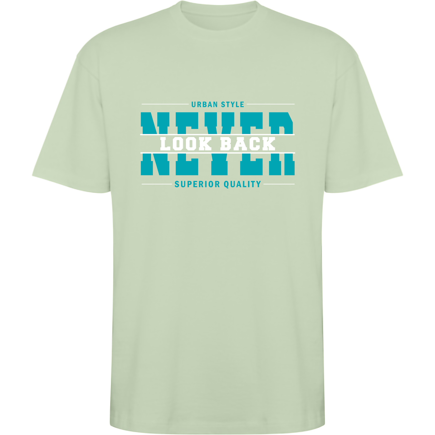 6001BU Camiseta Oversize Estilo Urban – Cuello Redondo Hombre - DF CREACION