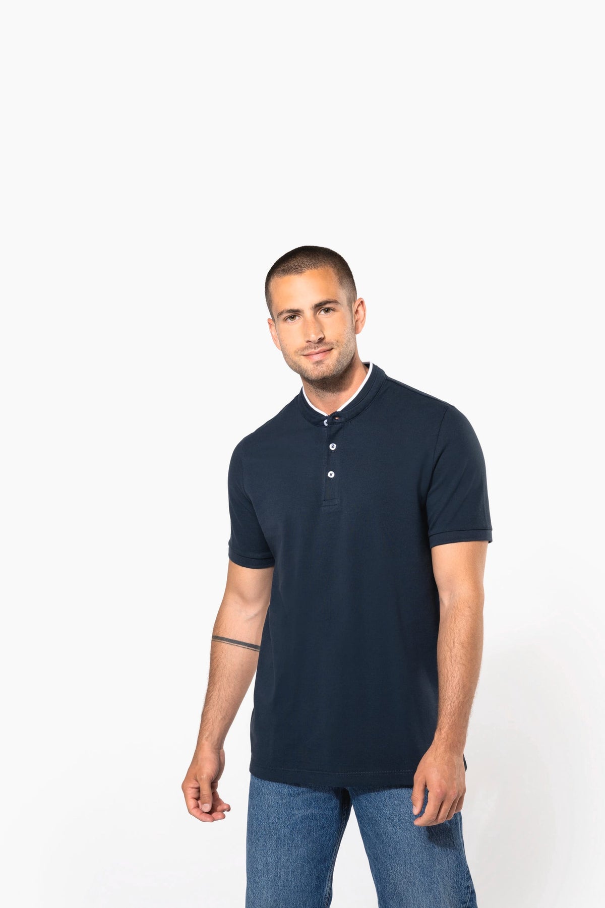 K223 POLO CUELLO MAO, COMODO Y CON CARACTER - DF CREACION