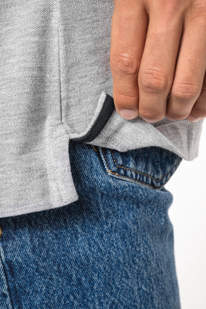 K374 CAMISETA PICO ESTILO PIQUE BICOLOR Y CONFORT PREMIUM