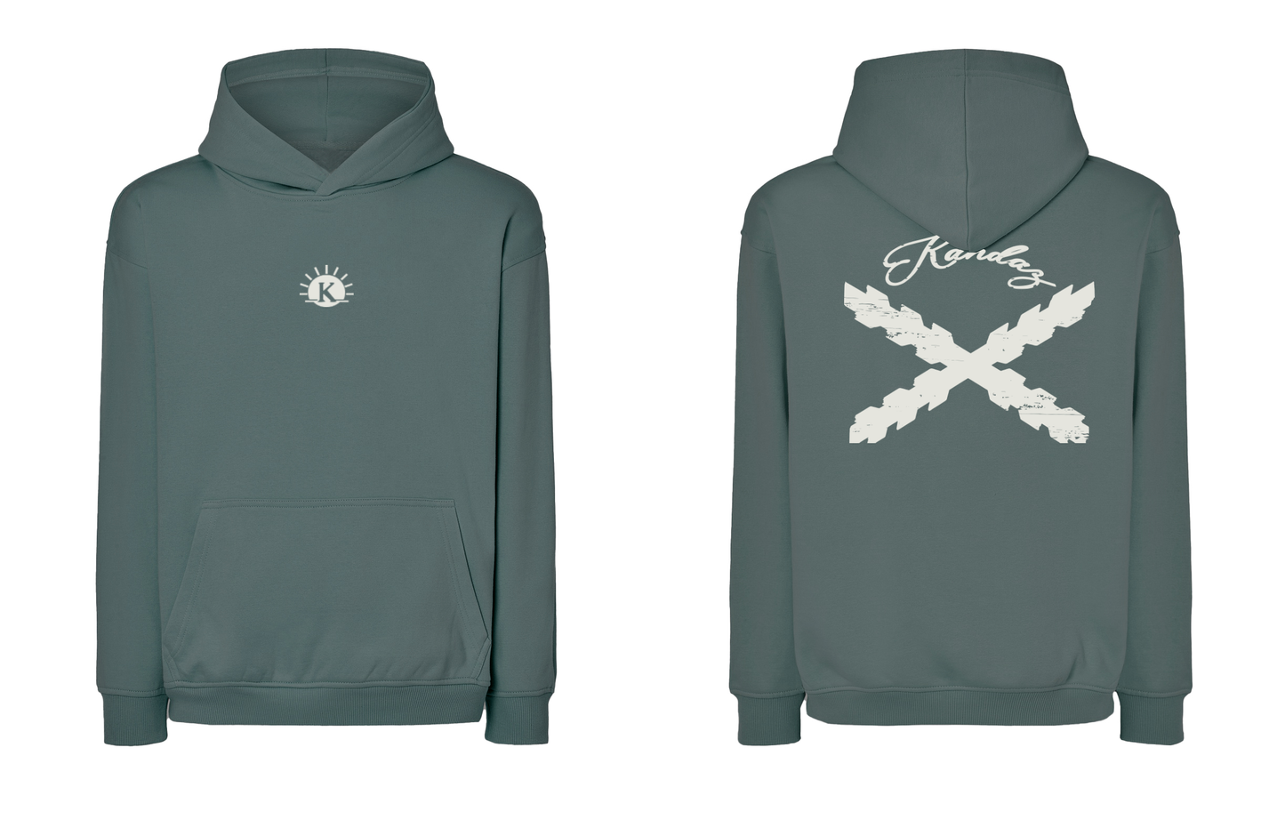 k7000 SUDADERA KANDAZ CAPUCHA 320 CRUZ SAN ANDRES - DF CREACION