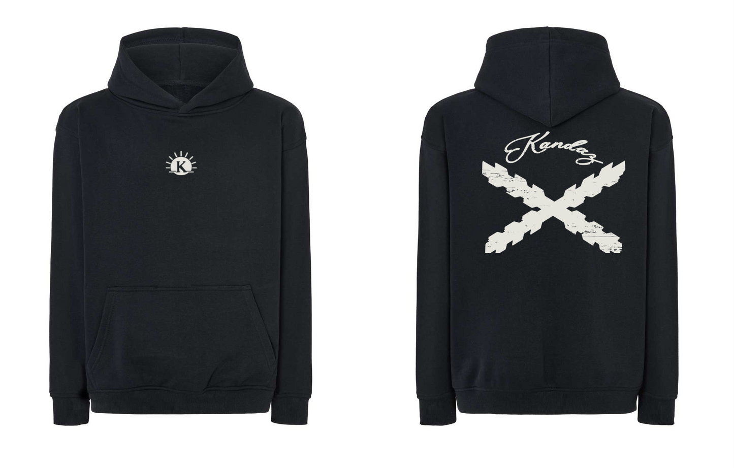 k7000 SUDADERA KANDAZ CAPUCHA 320 CRUZ SAN ANDRES - DF CREACION