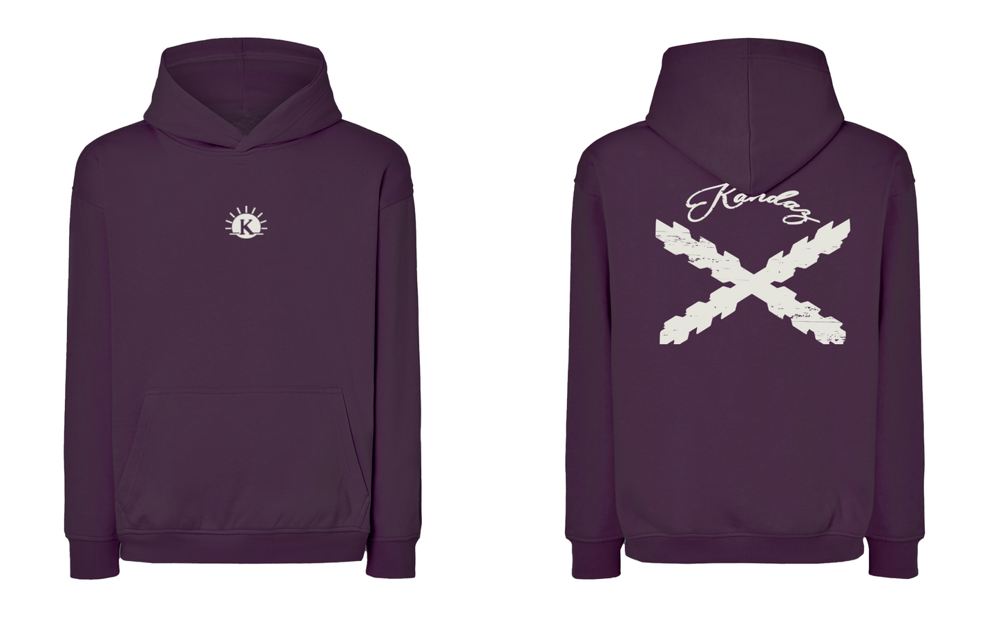 k7000 SUDADERA KANDAZ CAPUCHA 320 CRUZ SAN ANDRES - DF CREACION