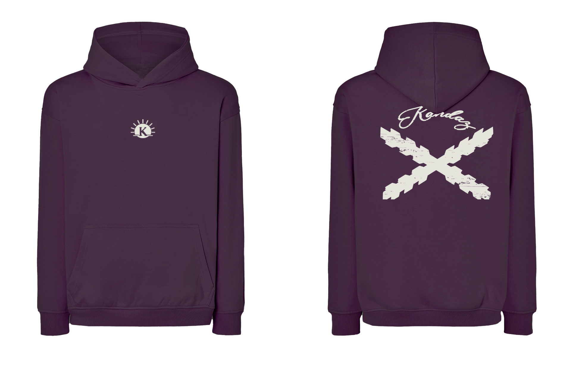 k7000 SUDADERA KANDAZ CAPUCHA 320 CRUZ SAN ANDRES - DF CREACION