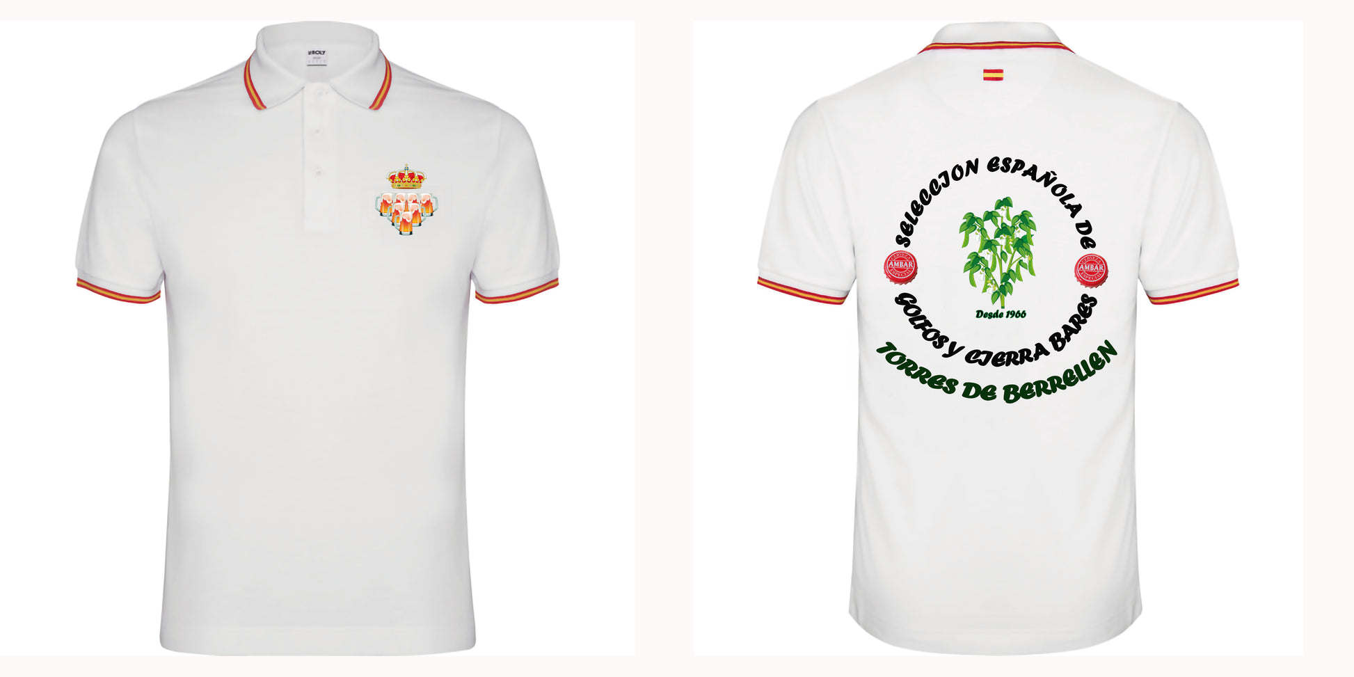 P2065 Camiseta PEÑA LA HABA - DF CREACION