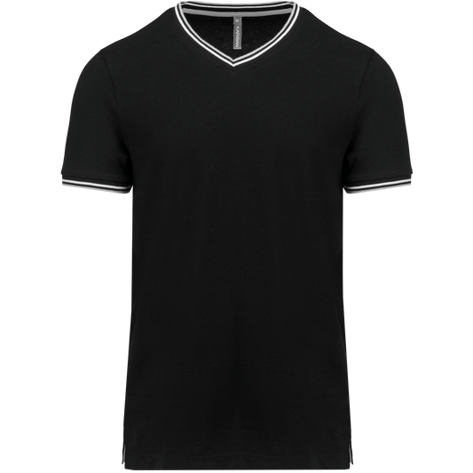 K374 CAMISETA PICO ESTILO PIQUE BICOLOR Y CONFORT PREMIUM