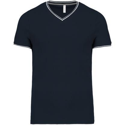 K374 CAMISETA PICO ESTILO PIQUE BICOLOR Y CONFORT PREMIUM