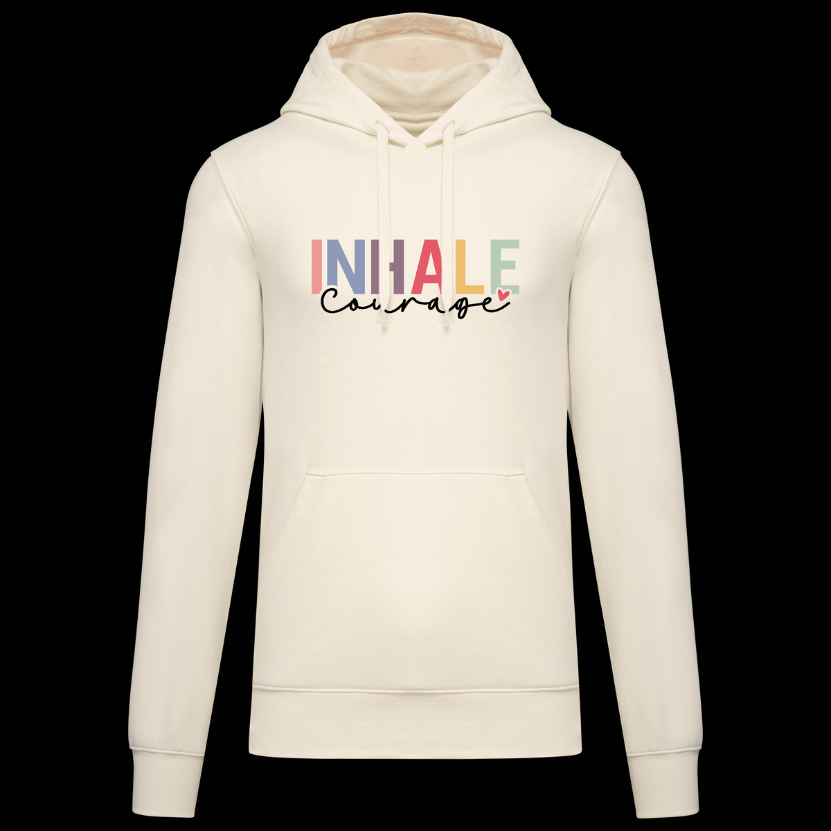 S1115 SUDADERA CAPUCHA INHALE - DF CREACION