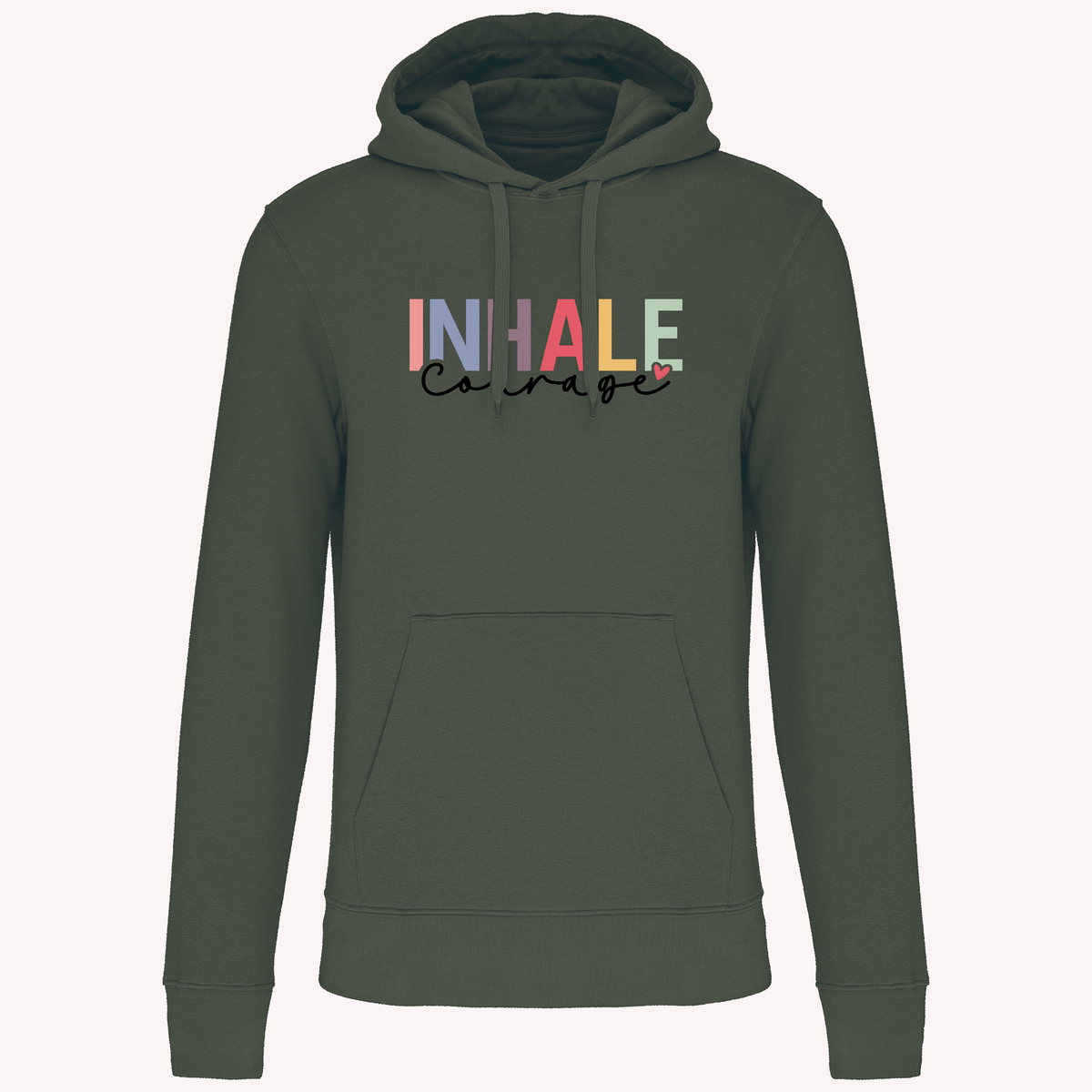 S1115 SUDADERA CAPUCHA INHALE - DF CREACION