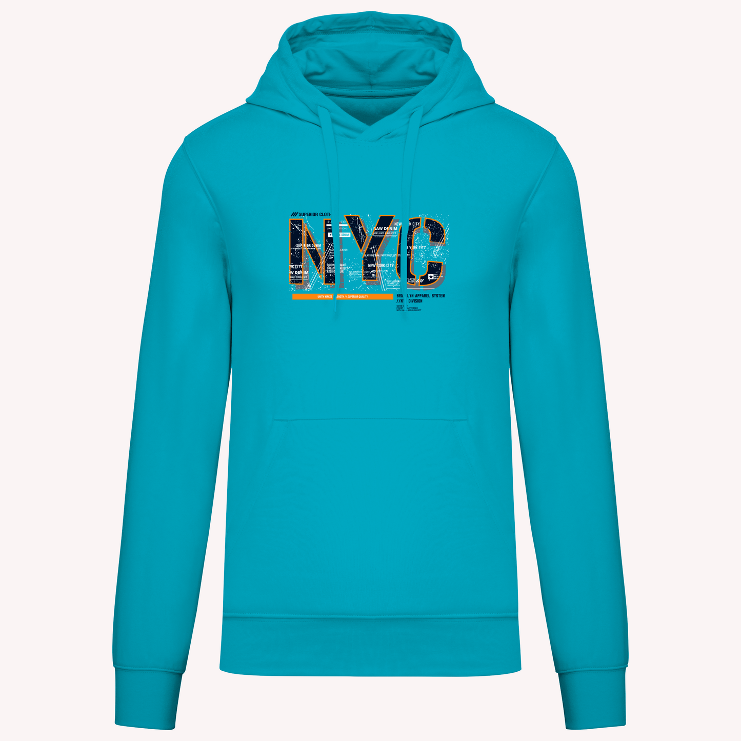 S1002  SUDADERA CON CAPUCHA  STREETWEAR