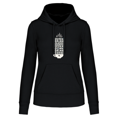 S1114 SUDADERA CAPUCHA JUST DRINK