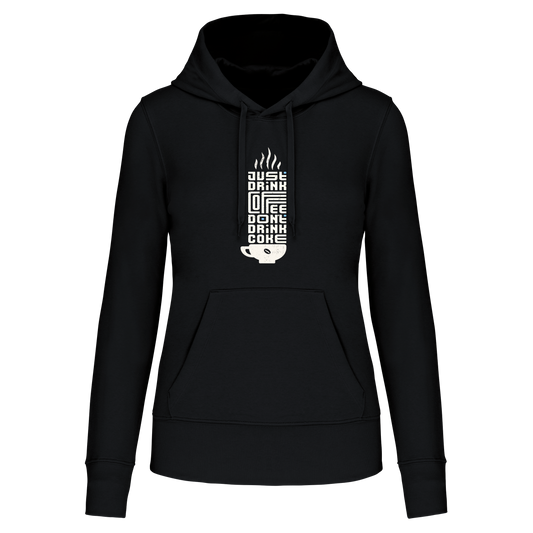 S1114 SUDADERA CAPUCHA JUST DRINK