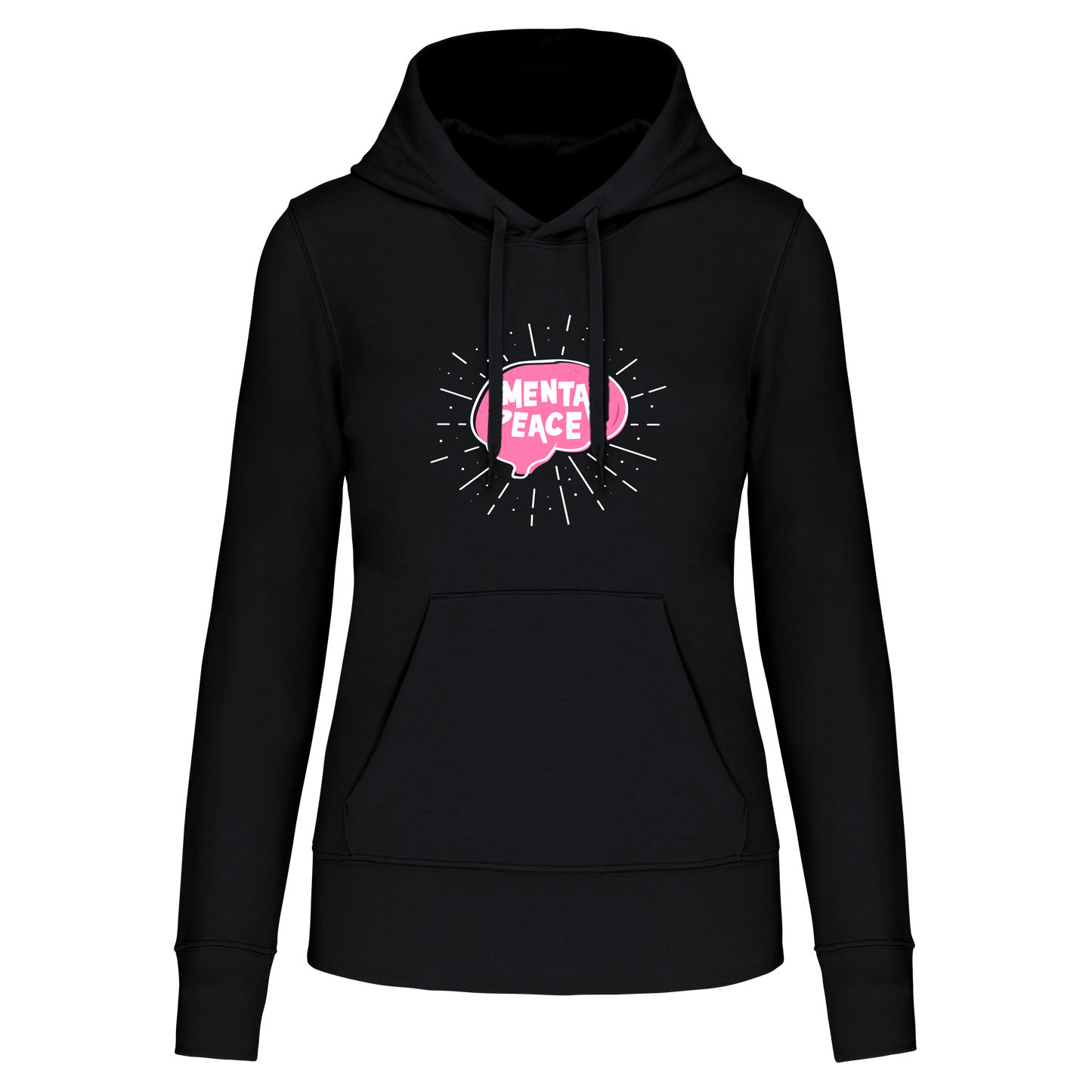 S1112 SUDADERA CAPUCHA MENTAL PEACE