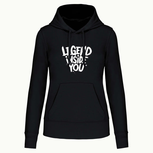 S1107 SUDADERA CAPUCHA LEGEND INSEDE YOU