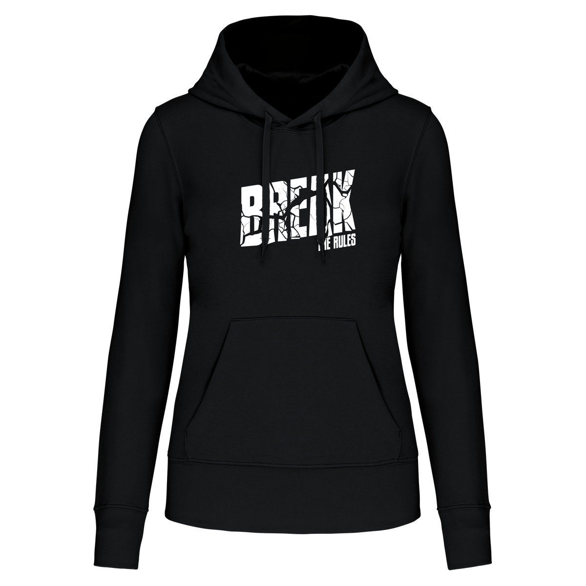 S1111 SUDADERA CAPUCHA BREAK RULES - DF CREACION