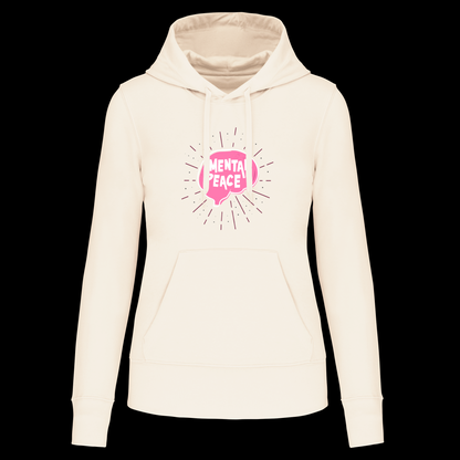 S1112 SUDADERA CAPUCHA MENTAL PEACE