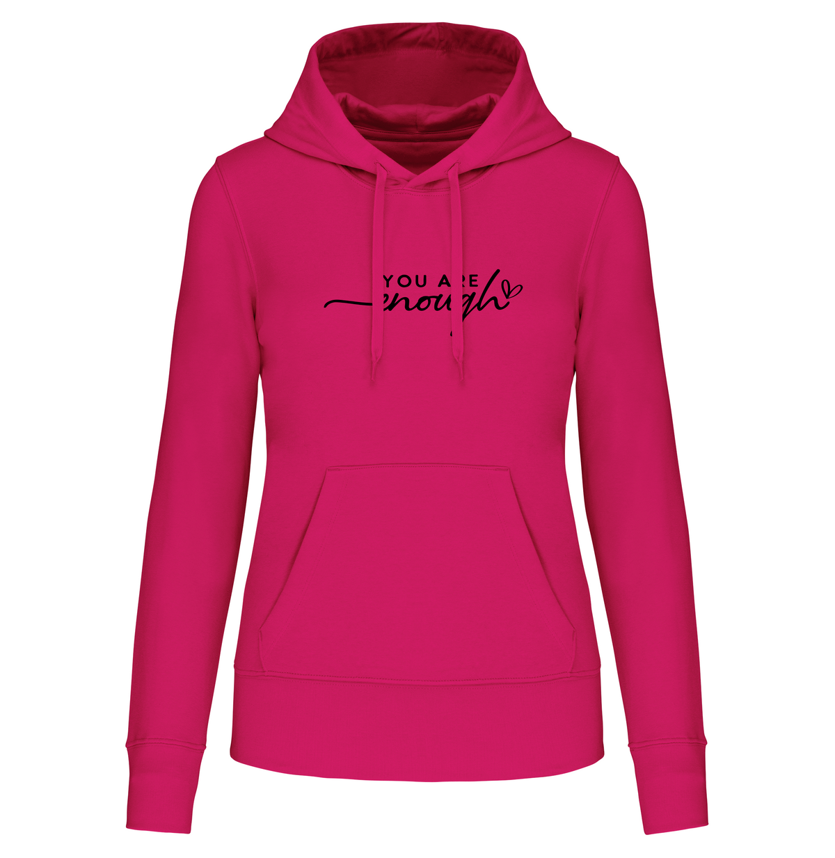 S1110 SUDADERA CAPUCHA YOU ARE ENOUGHT - DF CREACION