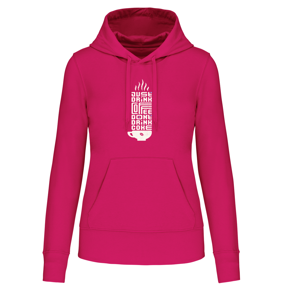 S1114 SUDADERA CAPUCHA JUST DRINK - DF CREACION