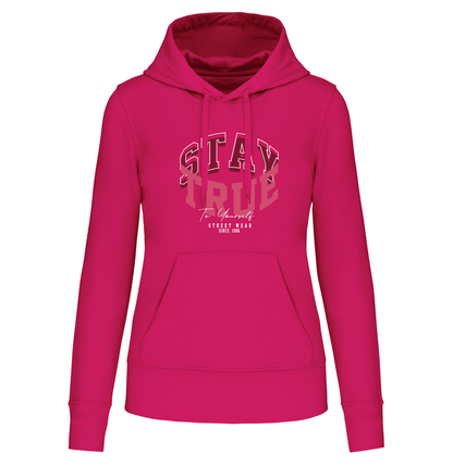 S1113 SUDADERA CAPUCHA STAY TRUE