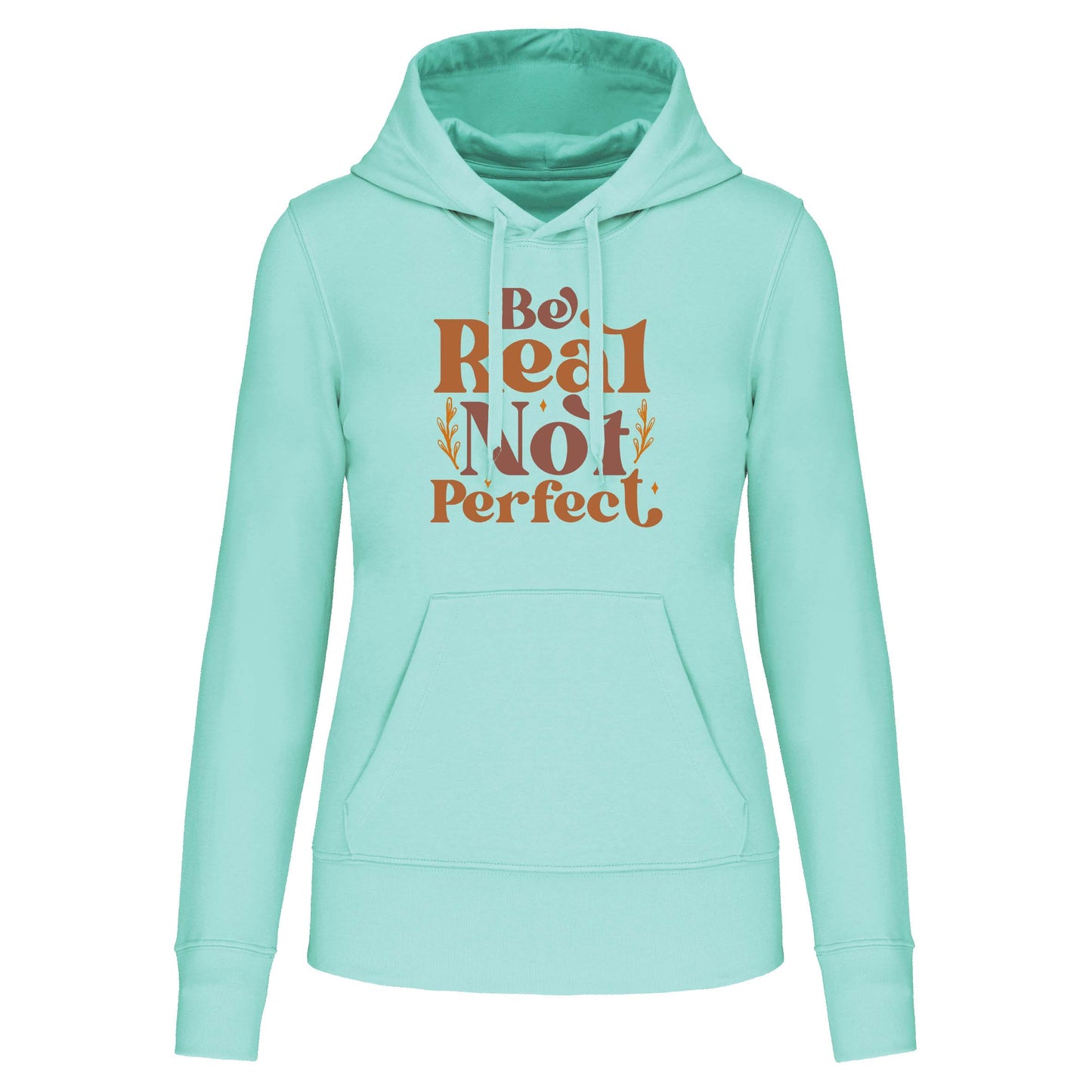 S1106 SUDADERA CAPUCHA BE REAL NOT PERFECT