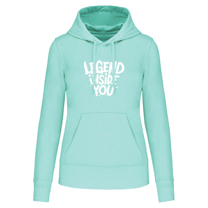 S1107 SUDADERA CAPUCHA LEGEND INSEDE YOU