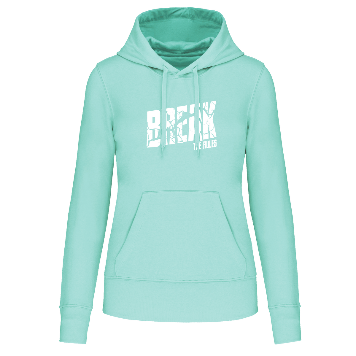 S1111 SUDADERA CAPUCHA BREAK RULES - DF CREACION