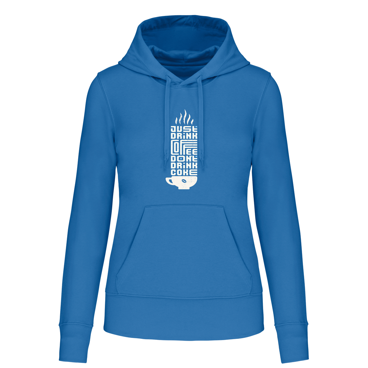 S1114 SUDADERA CAPUCHA JUST DRINK - DF CREACION