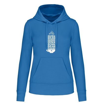 S1114 SUDADERA CAPUCHA JUST DRINK