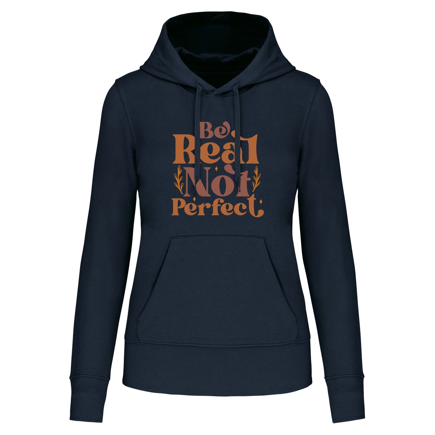 S1106 SUDADERA CAPUCHA BE REAL NOT PERFECT