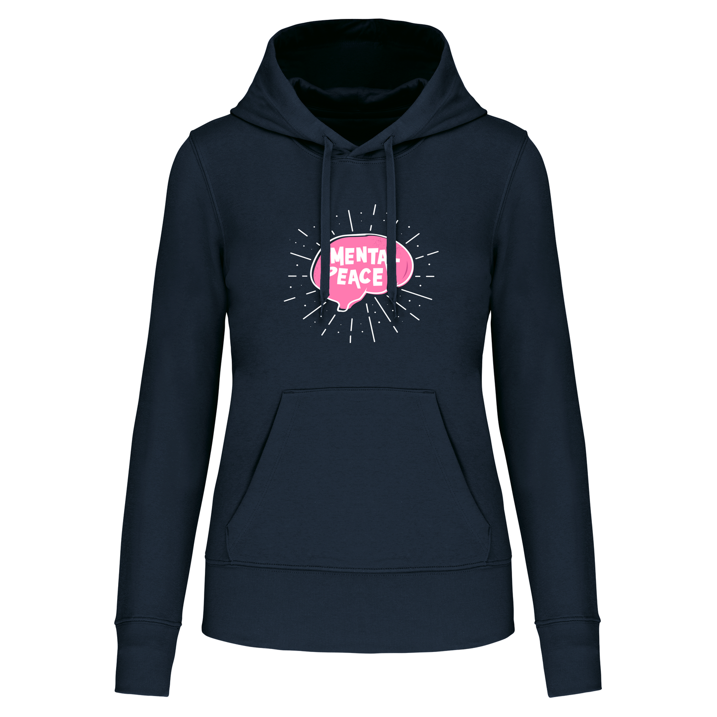 S1112 SUDADERA CAPUCHA MENTAL PEACE