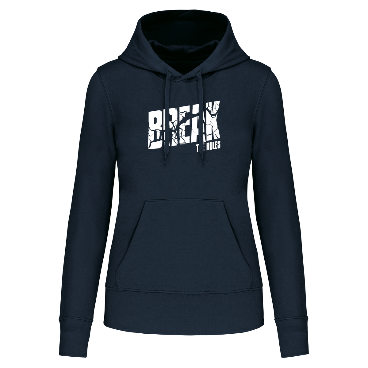S1111 SUDADERA CAPUCHA BREAK RULES - DF CREACION