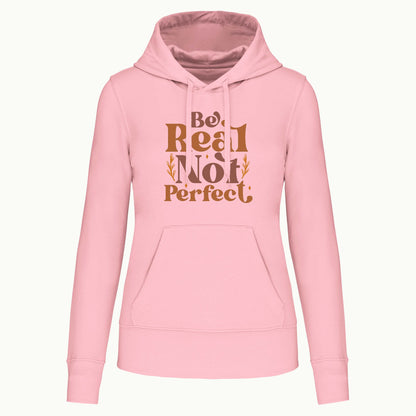 S1106 SUDADERA CAPUCHA BE REAL NOT PERFECT