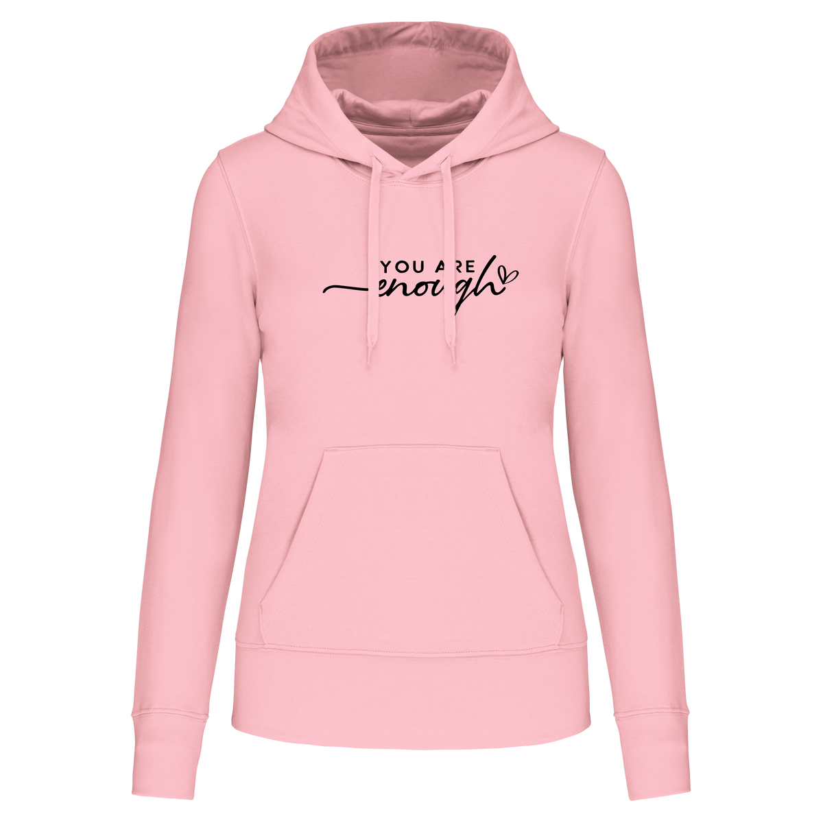 S1110 SUDADERA CAPUCHA YOU ARE ENOUGHT - DF CREACION