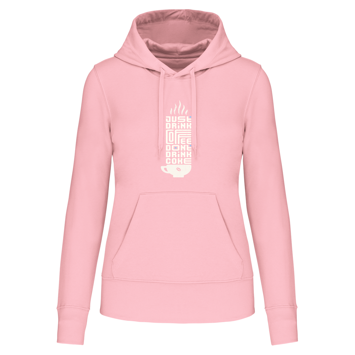 S1114 SUDADERA CAPUCHA JUST DRINK - DF CREACION