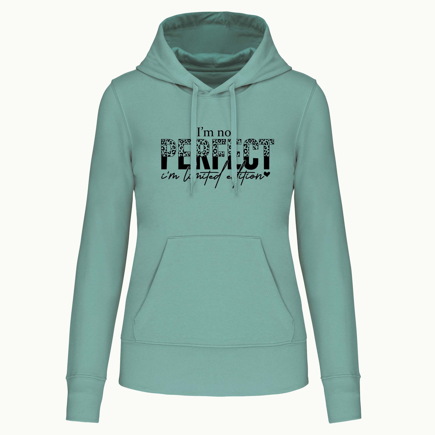 S1101 SUDADERA CAPUCHA  I´M NOT PERFECT