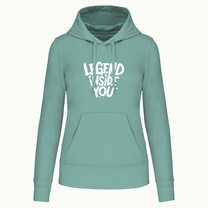 S1107 SUDADERA CAPUCHA LEGEND INSEDE YOU