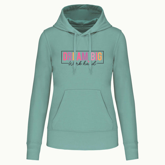 S1104 SUDADERA CAPUCHA DREAM BIG