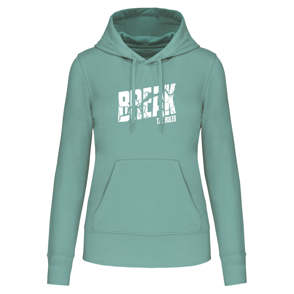 S1111 SUDADERA CAPUCHA BREAK RULES - DF CREACION