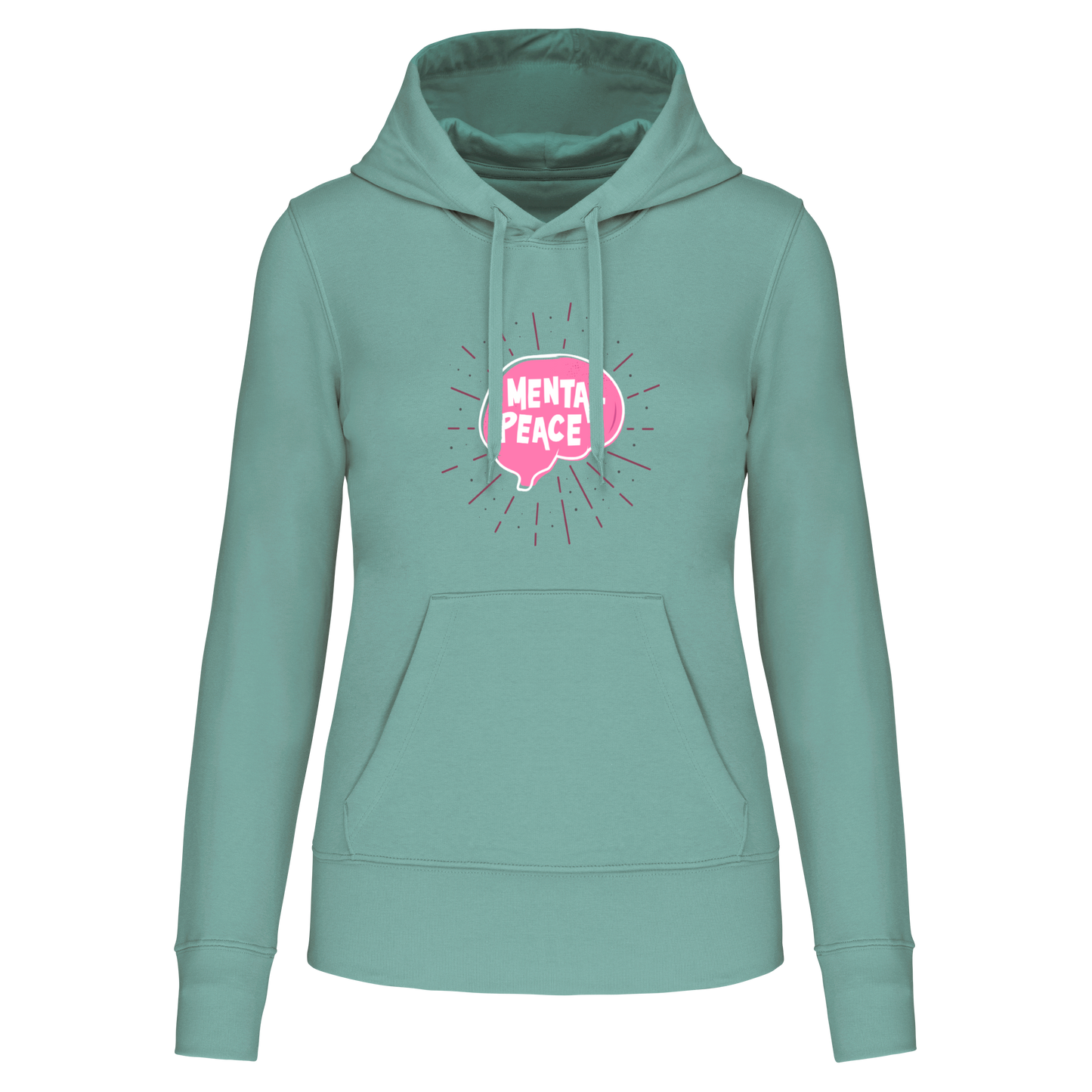 S1112 SUDADERA CAPUCHA MENTAL PEACE