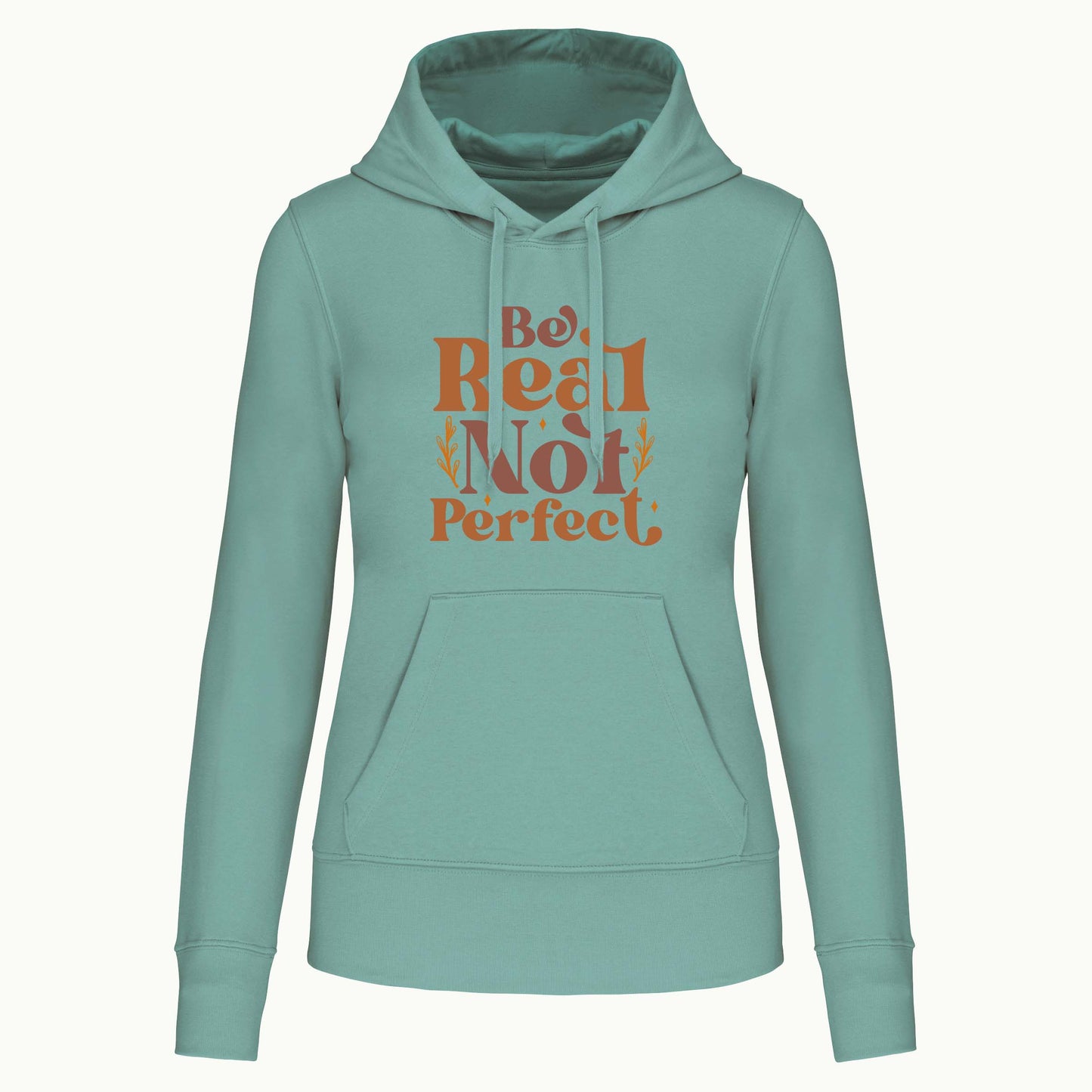 S1106 SUDADERA CAPUCHA BE REAL NOT PERFECT