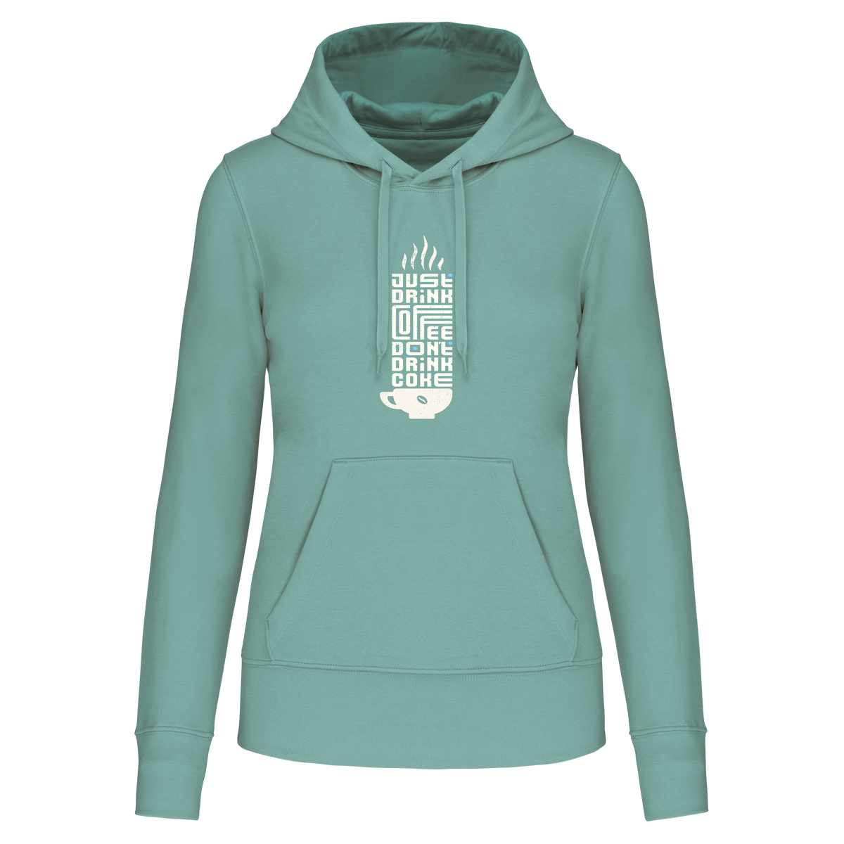 S1114 SUDADERA CAPUCHA JUST DRINK - DF CREACION